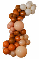 Vorschau: Elegante Ballongirlande mit Pampasgras