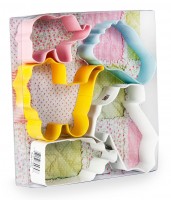 Vorschau: 5 Sweet Baby World Ausstechformen