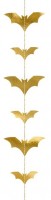 Be Scary Fledermaus Girlande gold 1,5m