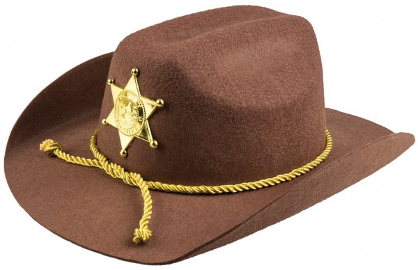 Western sheriff herrhatt