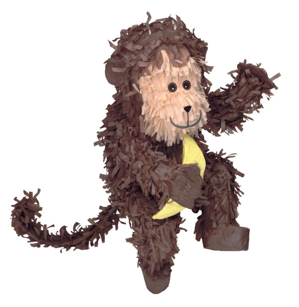 Jungle World Süße Affen Piñata 58cm