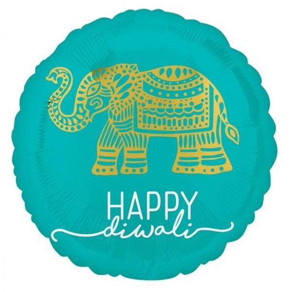 Happy Diwali Folienballon 46cm