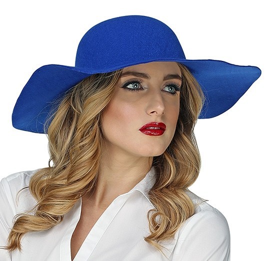 Royalblauer Schlapphut Elisabeth