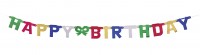 Vorschau: Bunte Happy Birthday Girlande Celebration Day 152cm