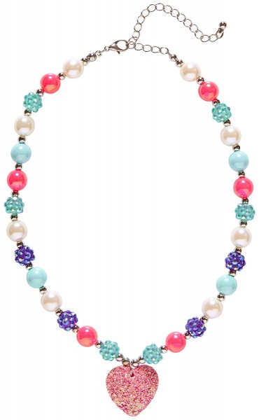 Bunte Prinzessin Herzchenhalskette 2