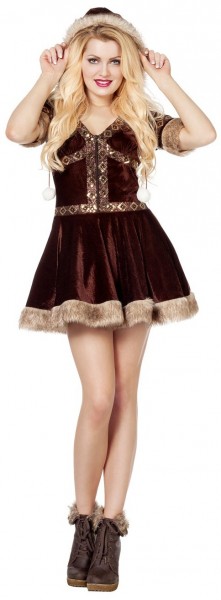 Elegantes Alaska Girl Damenkostüm