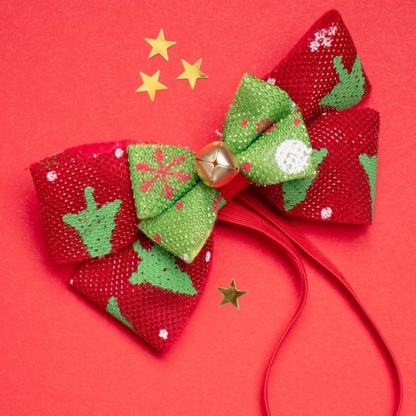 Schleifen Haarband Jingle Bells
