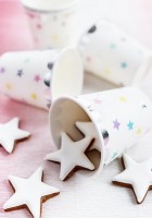 6 Einhorn Twinkle Pappbecher 180ml