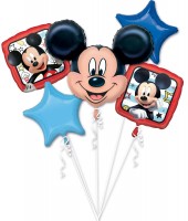 5 Folienballons Micky Sommerfeeling