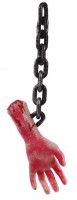 Abgehackte Hand an Kette 40cm