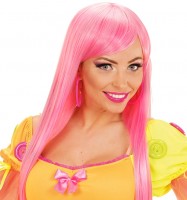 Neon Pinke Party Creolen