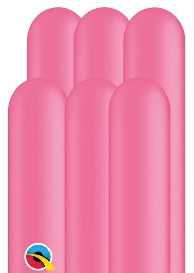 100 Modellierballons 260Q rosa 1,5m
