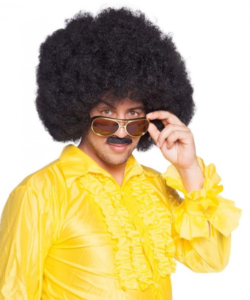 XXL Afro Perücke in Schwarz 2