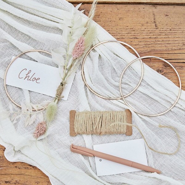 Country Wedding Platzkarten & Halter 3