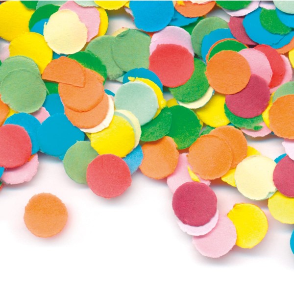 Papier-Konfetti in Bunt 100g