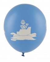 Vorschau: 5er Pack Latexballon Baustelle Kindergeburtstag 30cm
