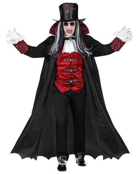 Edles Graf Baadur Vampirkostüm 3