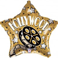 Hollywood Sternchen Folienballon 48cm