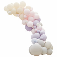 Ballongirlande Viola Hortensia 75-teilig