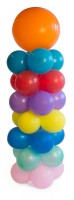 Vorschau: Ballonsäule 9-teilig