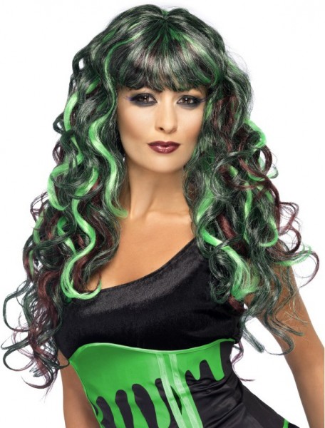 Gifthexe Halloweenperücke