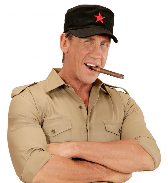 Klassische Schwarze Basecap Mit Stern