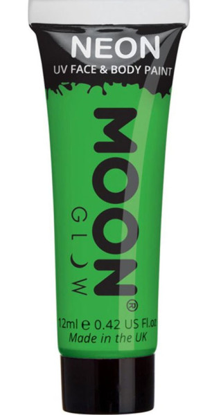 UV Face and Body Schminke in Grün 12ml