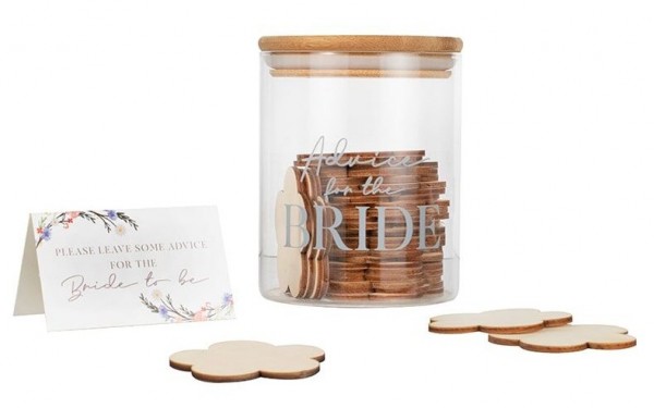 Boho Wedding Brautratschläge Glas