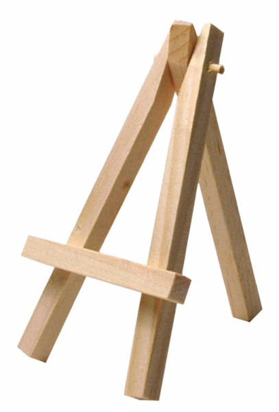 3 mini Staffeleien Kartenhalter 2