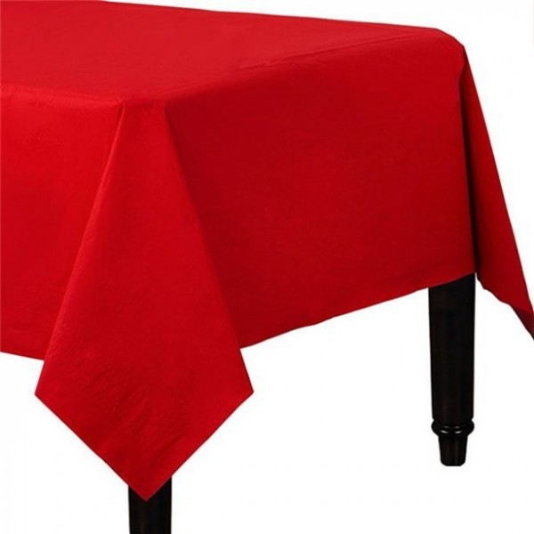 Papier Tischdecke Marisol rot 90 x 90cm