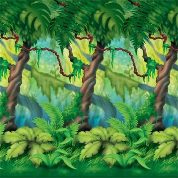 Regenwald Wandkulisse 1,2 x 9,1m