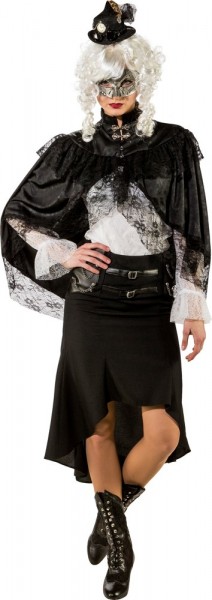Spitzen Steampunk Cape Eleni