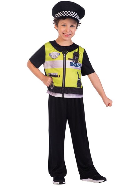 Recyceltes Police Officer Kostüm für Kinder 2