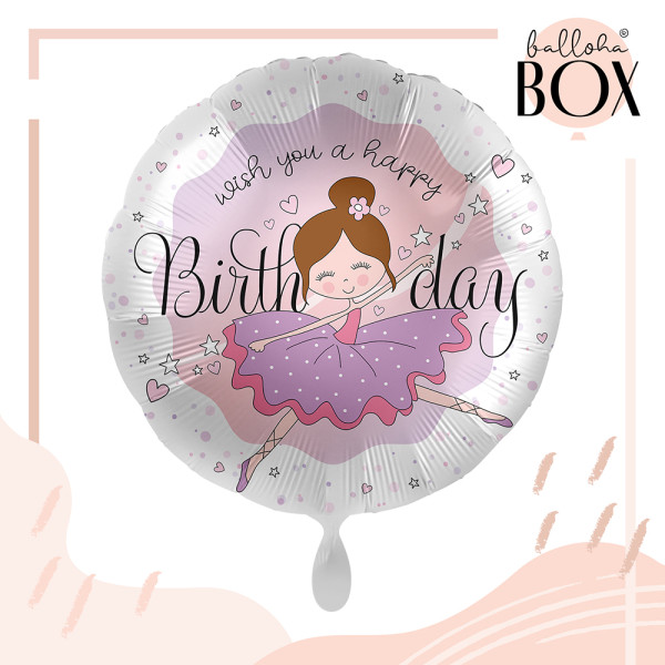 Balloha Geschenkbox DIY Dancing Ballerina XL