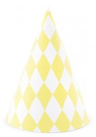 Vorschau: 6 Candy Party Hüte 16cm