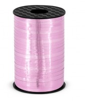 225m Geschenkband Hong Kong metallic-rosa