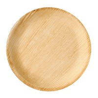6 Palmblatt Teller Vivaldi rund 23cm