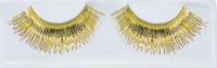 Goldene Lametta Wimpern
