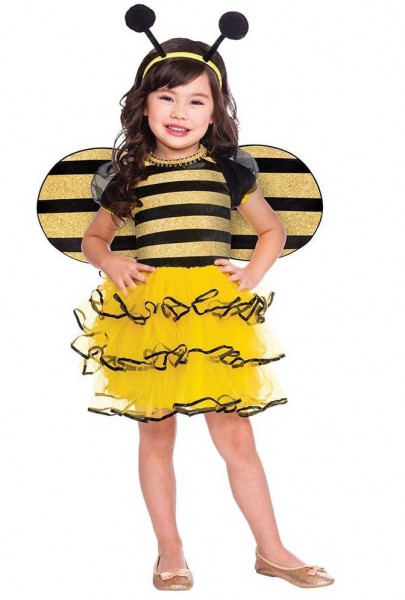Süßes Honigbienen Mädchenkostüm