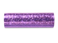 1 Rolle Luftschlangen in Holographic Purple