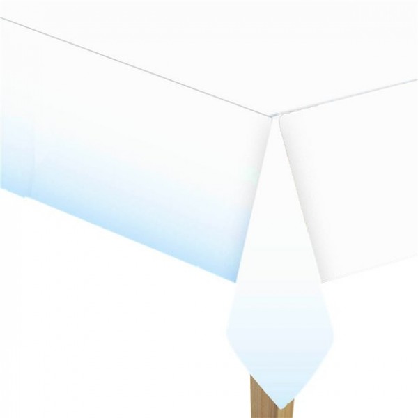 Papiertischdecke blauer Schimmer