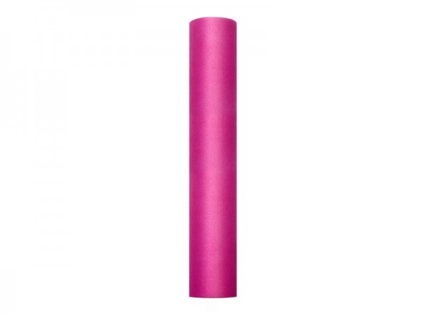 Fuchsia Tüll Tischläufer 30 x 900cm 2
