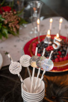 Vorschau: 8 Silberne Anniversaire Étoile Strohhalme