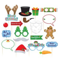 20 Jolly Christmas Foto Requisiten