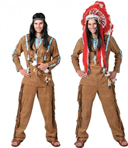 Indianer Starker Bär Herrenkostüm