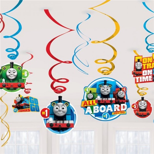 Thomas die kleine Lokomotive Hängedeko 12-tlg.