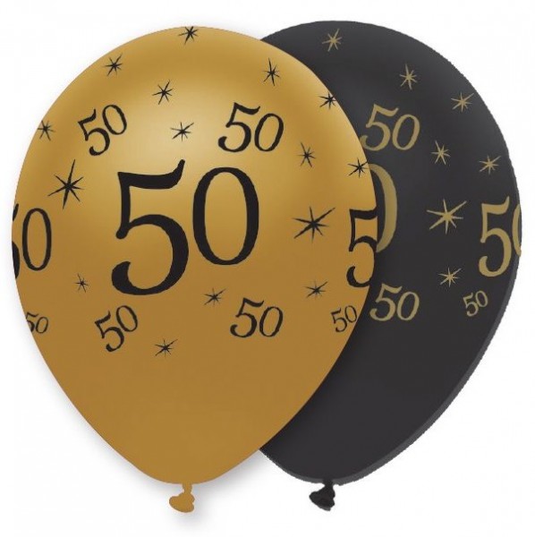 Magical 50th Birthday Luftballons 30cm