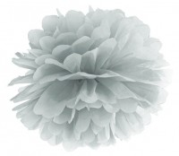 Pompon Romy silber 25cm