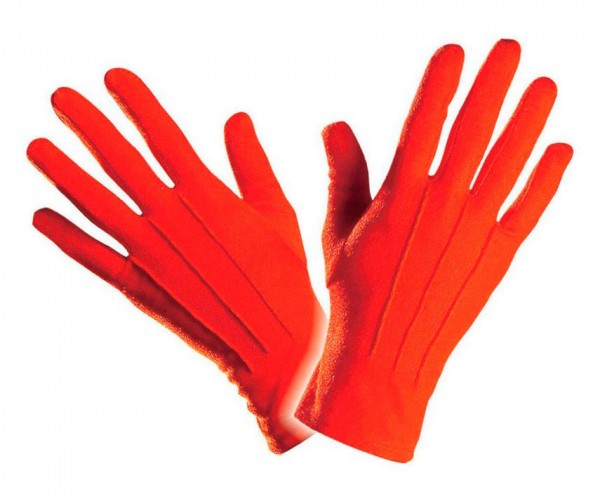 Rote Handschuhe