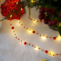 Winterbeeren LED Lichterkette 3m